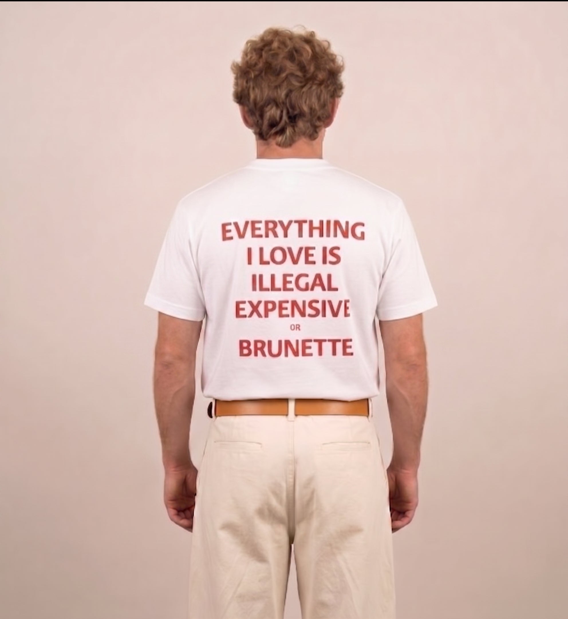EVERYTHING I LOVE IS ILLEGAL, EXPENSIVE OR BRUNETTE